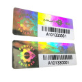 Serialized number/barcode/QRcode security anti-counterfeiting 3D dynamic holographic label/sticker for seal